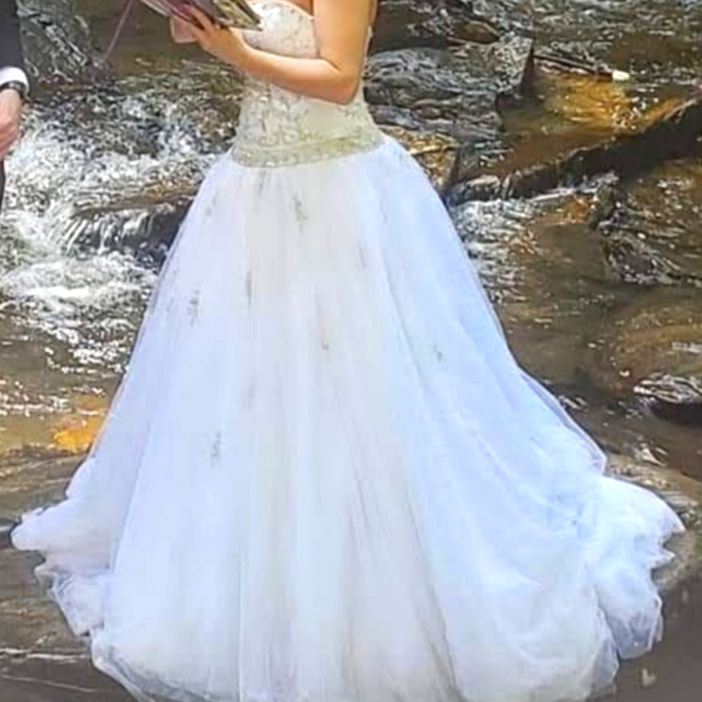 Mary's wedding dress